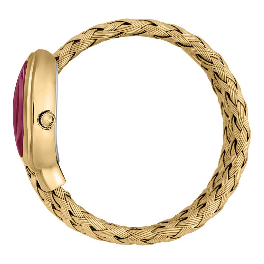 Just Cavalli Signature Snake Quartz Red Dial Women's Watch  - JC1L264M0035