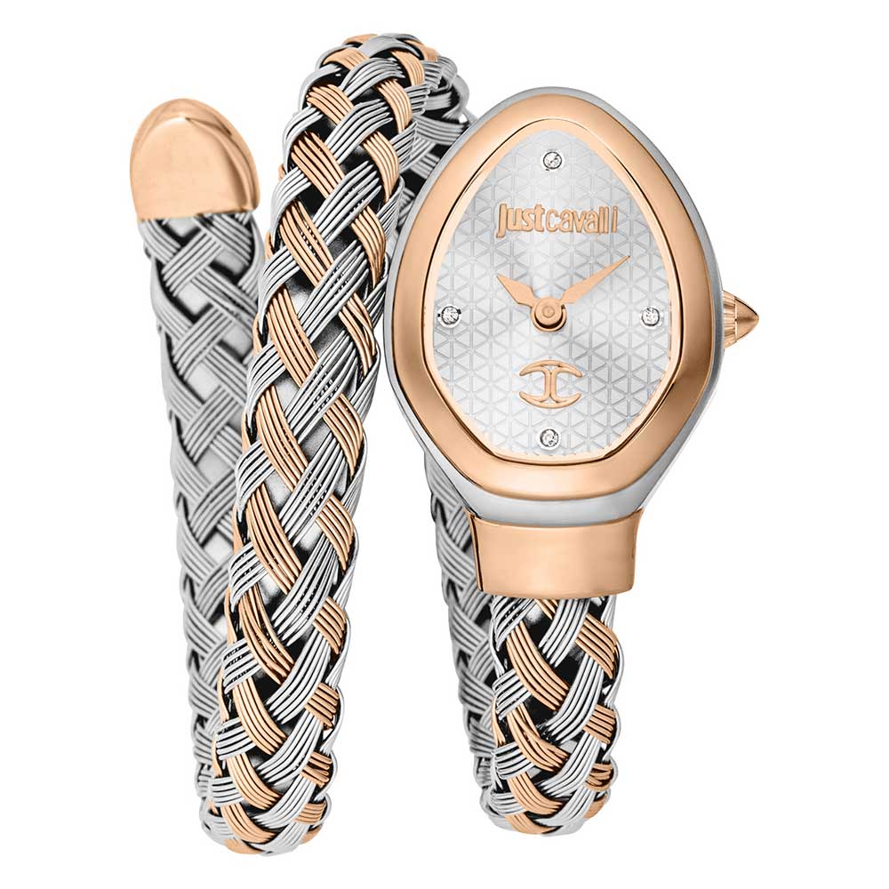 Just Cavalli Signature Snake Quartz Women's Watch - JC1L264M0075