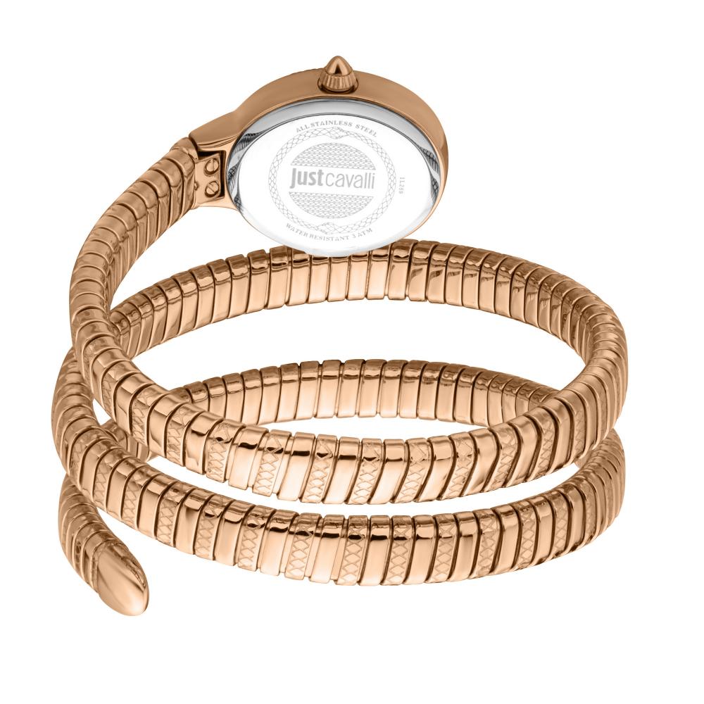 JUST CAVALLI After Party Rose Gold Green Dial Analog Women Watch - JC1L269M0045