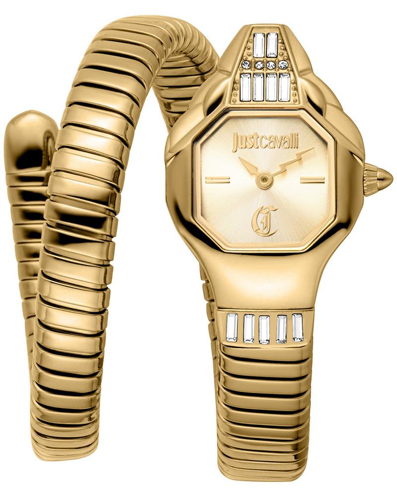 Just Cavalli Signature Snake Gold-Tone Women’s Watch - JC1L326M0025