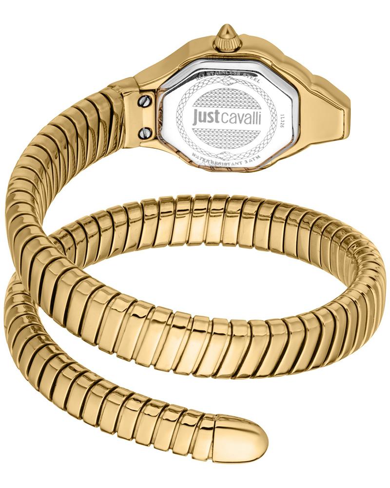 Just Cavalli Brillante Green Dial Snake Analog Women Watch - JC1L326M0035