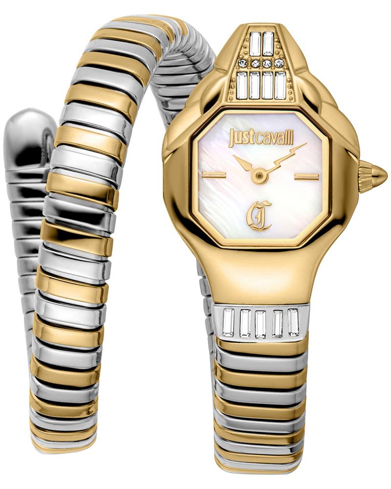 Just Cavalli Brillante Snake Two Tones Women Watch - JC1L326M0055