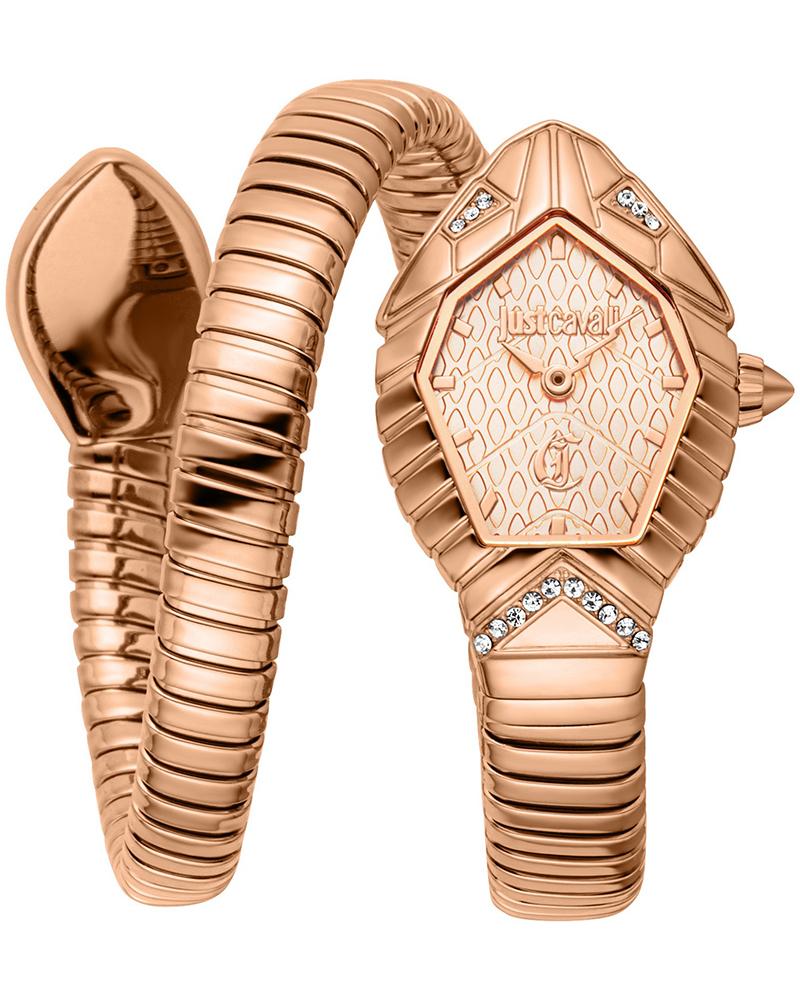 Just Cavalli Speranza Rose Gold Dial Rose Gold Steel Strap Women Watch - JC1L356M0045