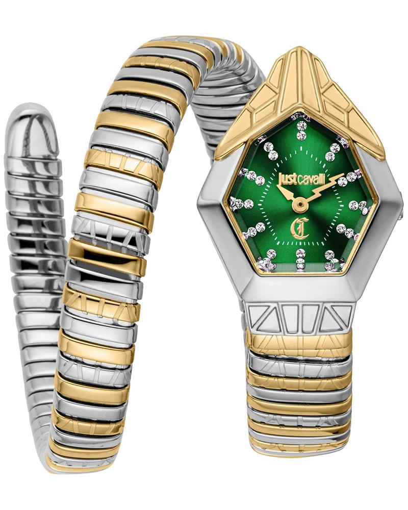 Just Cavalli Gemma Dark Green Dial Women's Watch - JC1L358M0075