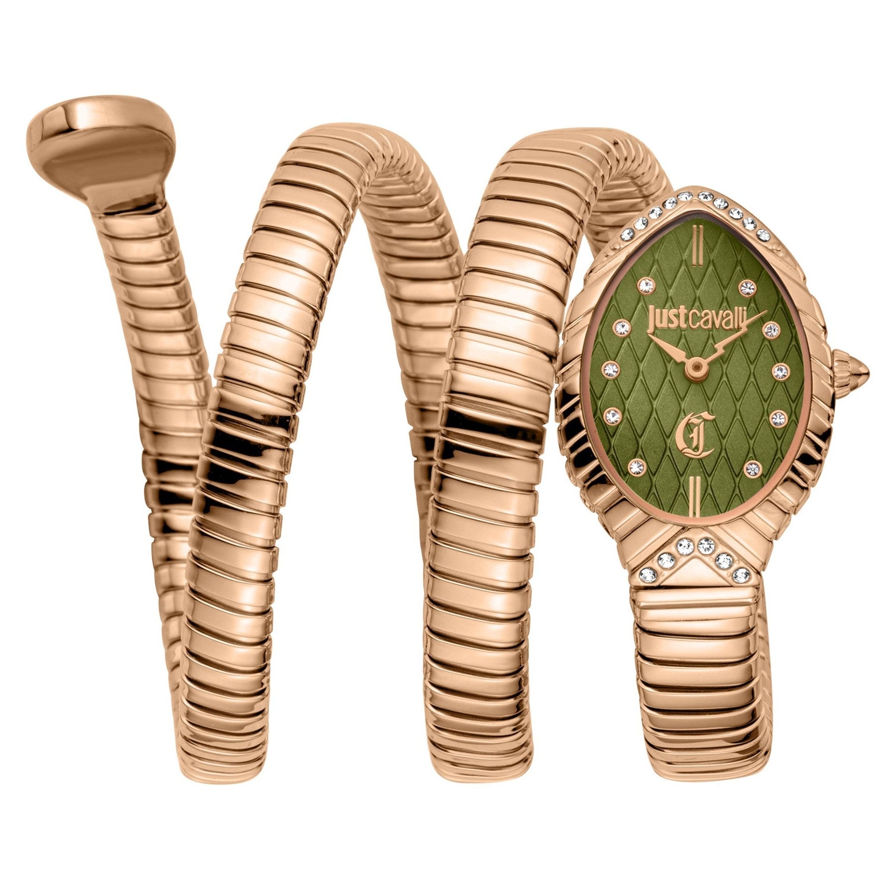 Just Cavalli Specchio Snake Analog Women Watch - JC1L323M0045