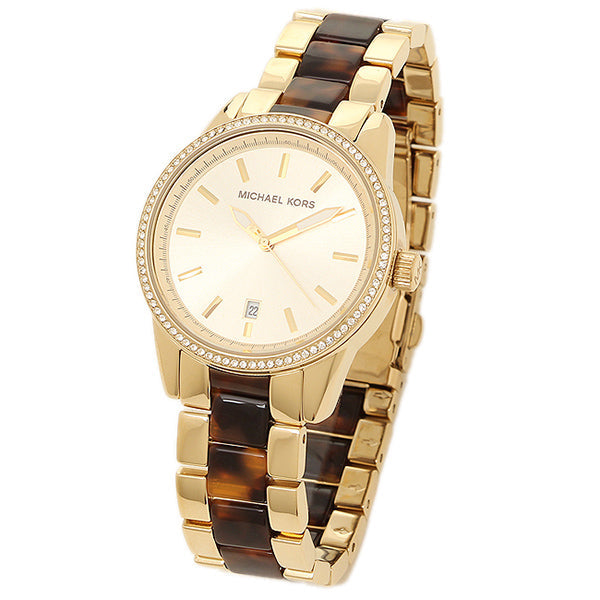 Michael Kors Two Tone Stainless Steel Women's Watch MK6372 - Watches of New Zealand #2