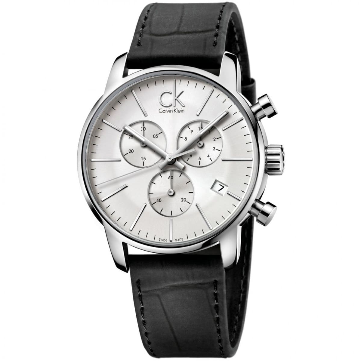 Calvin Klein City Quartz Silver Dial Men's Watch K2G271C6