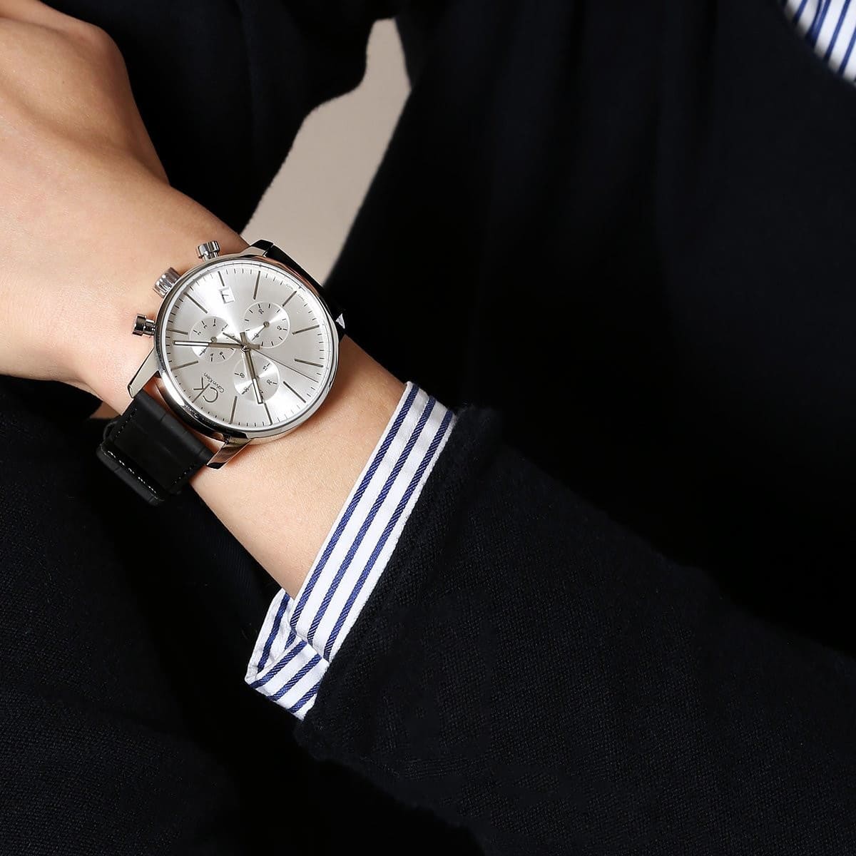 Calvin Klein City Quartz Silver Dial Men's Watch K2G271C6