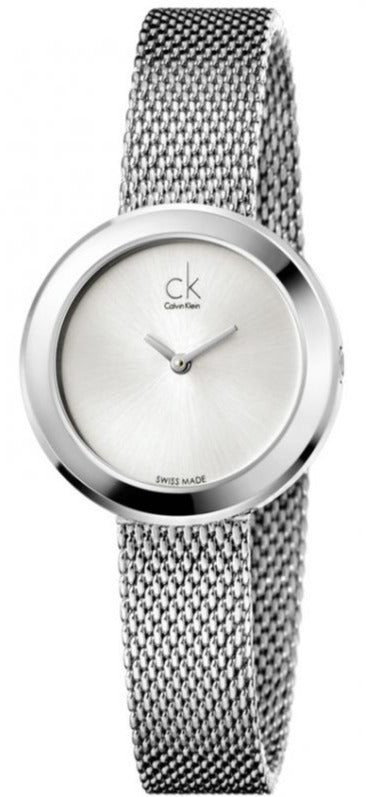 Calvin Klein Firm Silver Ladies Watch K3N23126