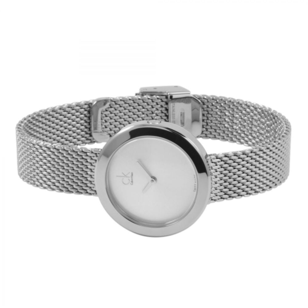 Calvin Klein Firm Silver Ladies Watch K3N23126
