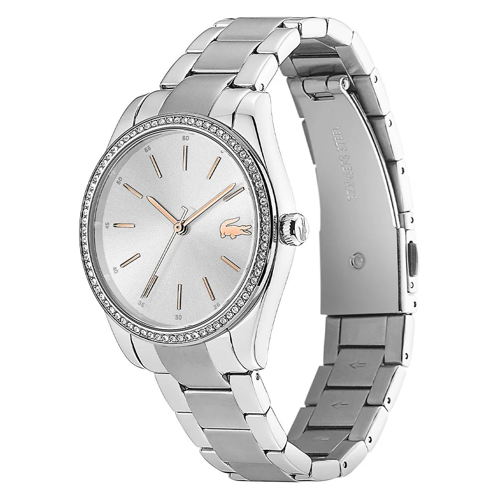 Lacoste Black Silicone Strap Men's Watch - 2001083