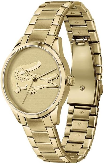 Lacoste Quartz Analog Display Gold Women Watch - 2001175