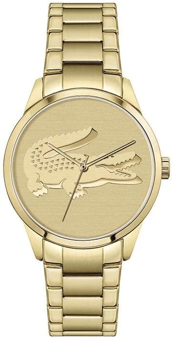 Lacoste Quartz Analog Display Gold Women Watch - 2001175