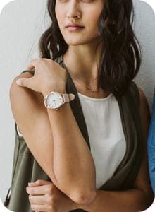 Lacoste Quartz Analog Display Gold Women Watch - 2001175
