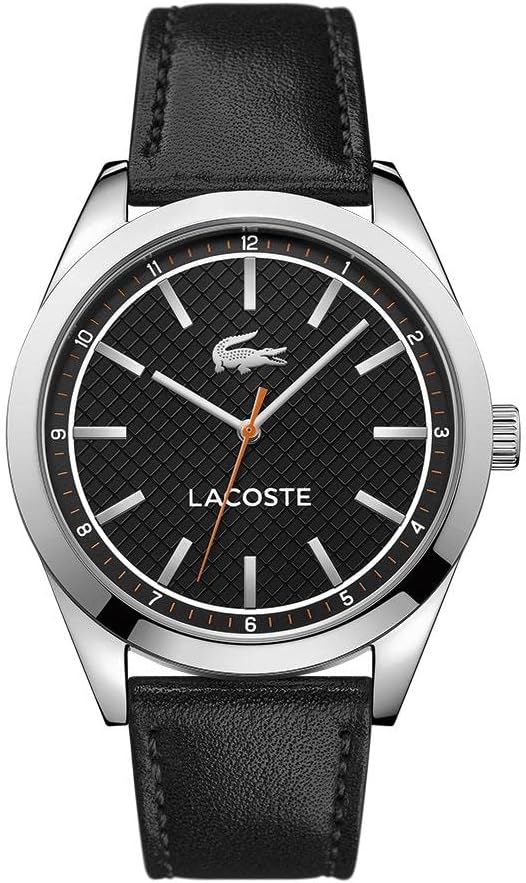 Lacoste Quartz, Analogue Classic Display and Leather Strap Mens Watch - 2010888