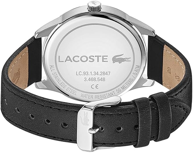 LACOSTE Chronograph Quartz Movement Black Dial Men's Watch - 2011047