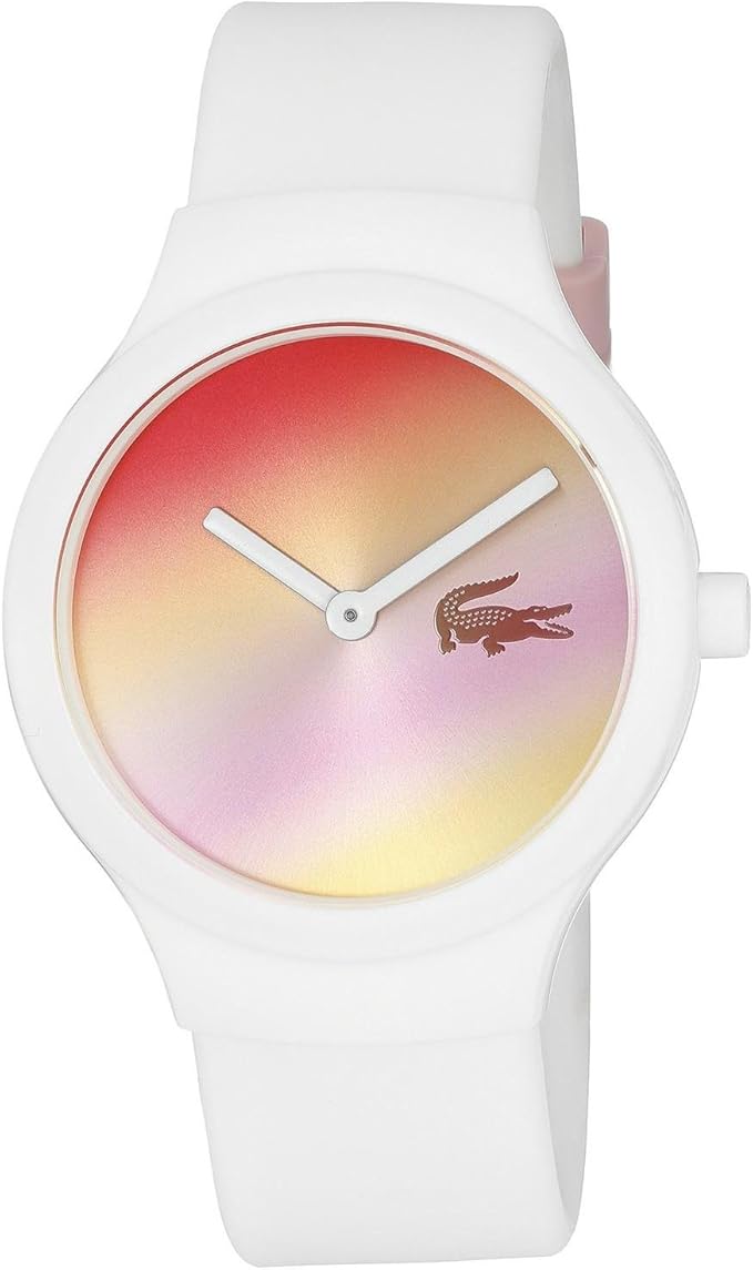 Lacoste Quartz, Analogue Classic Display and Silicone Strap Unisex-Adult Watch - 2020107