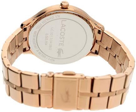 Lacoste Constance White Dial Stainless Steel Ladies Watch - 2001032
