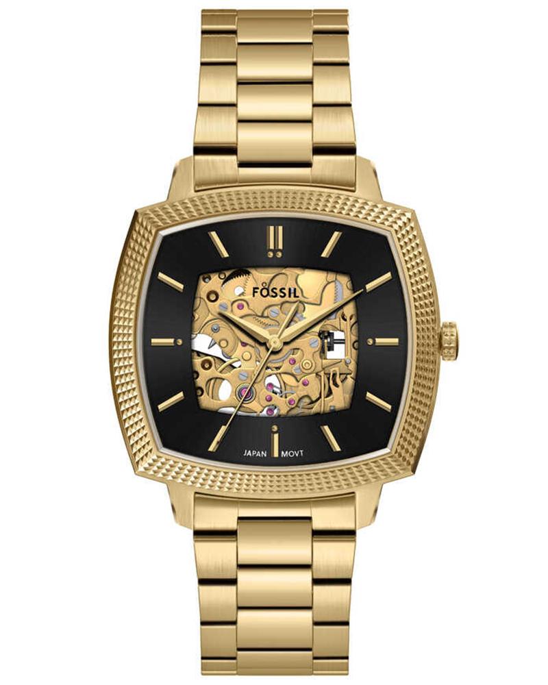 Nick Jonas x Fossil Machine Luxe Automatic Gold-Tone Stainless Steel Watch - LE1218