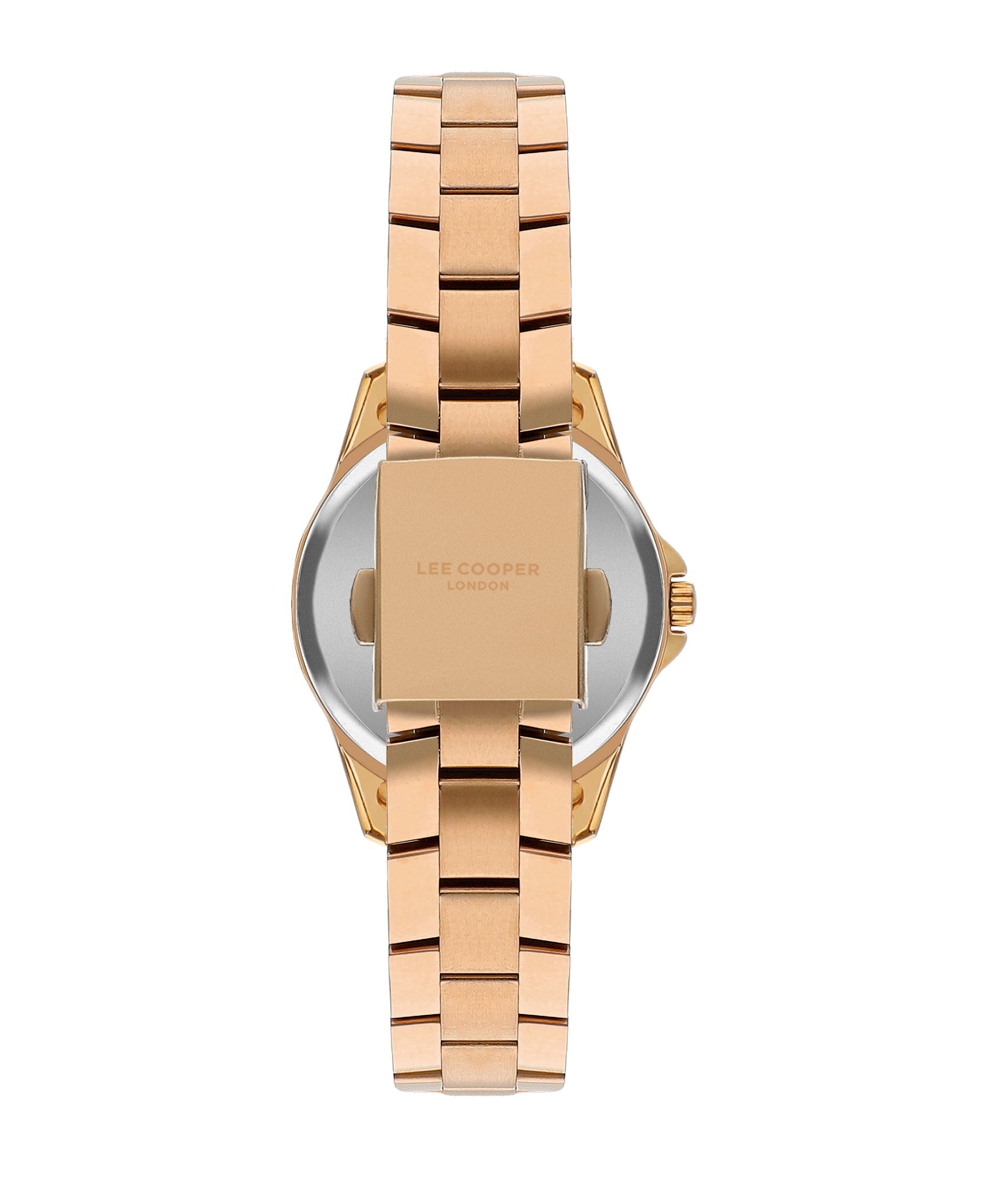 Lee Cooper Classic Silver Dial Rose Gold Watch – LC07923.430