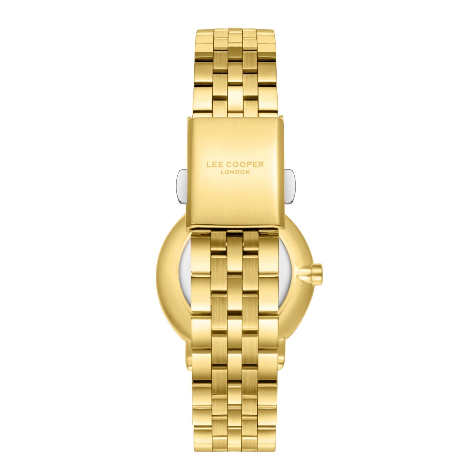 Lee Cooper Fashion Classic White Dial Gold Watch - LC08297.130