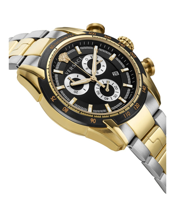 Versace V-Ray Chronograph Two-Tone Men's Watch VE2I00421 - Watches of New Zealand #2