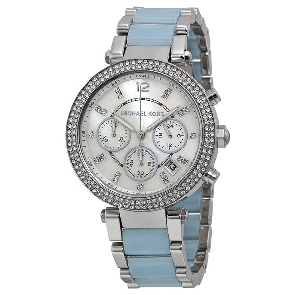 Michael Kors Parker Mother of Pearl Dial Ladies Watch MK6138 - Watches of New Zealand #2