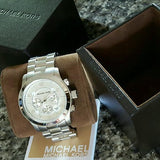 Michael Kors Runway Chronograph Silver Men's Watch MK8086 - Watches of New Zealand #5
