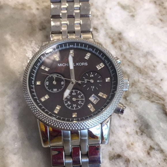 Michael Kors Jet Set Chronograph Black Dial Ladies Watch MK5021 - Watches of New Zealand #4
