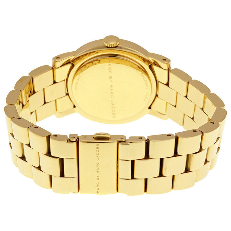 Marc by Marc Jacobs Amy Blue Dial Gold-tone Ladies Watch MBM3303 - Watches Of New Zealand #3
