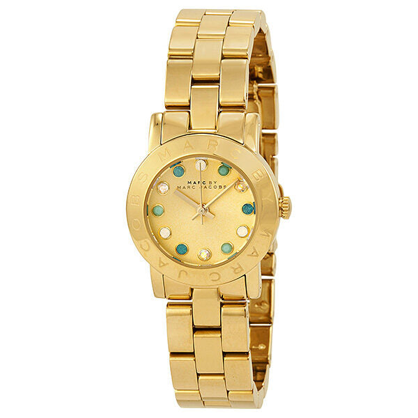 Marc by Marc Jacobs Amy Dexter Dial Gold-tone Ladies Watch MBM3218 - Watches Of New Zealand