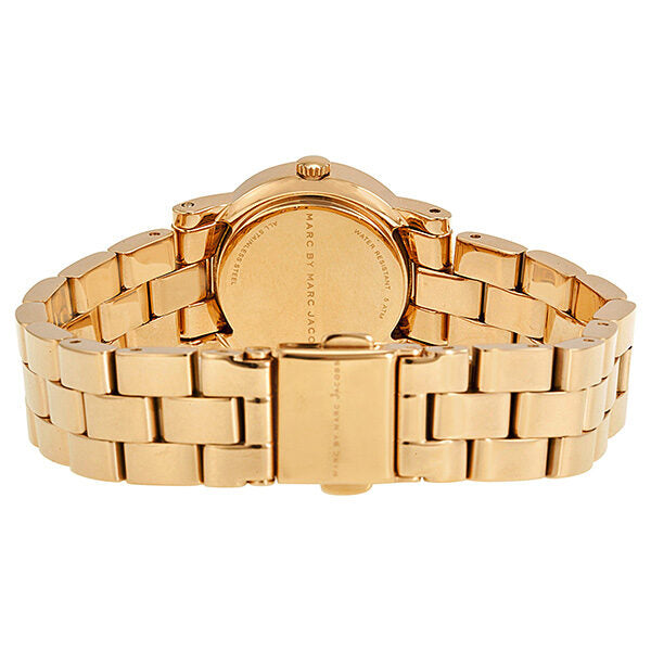 Marc by Marc Jacobs Amy Dexter Rose Dial Rose Gold-tone Ladies Watch MBM3219 - Watches Of New Zealand #3