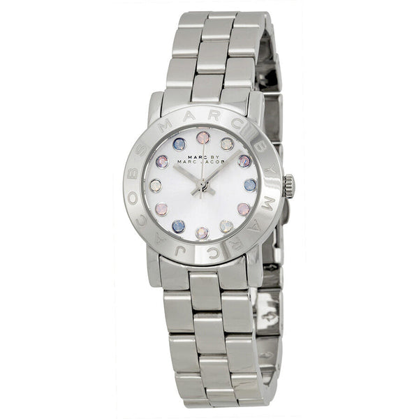 Marc by Marc Jacobs Amy Dexter White Dial Stainless Steel Ladies Watch MBM3217 - Watches Of New Zealand