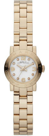 Marc By Marc Jacobs Amy Dinky White Dial Gold-tone Stainless Steel Ladies Watch MBM3226 - Watches Of New Zealand