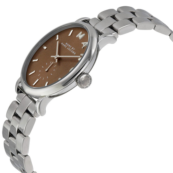 Marc by Marc Jacobs Baker Brown Dial Stainless Steel Ladies Watch MBM3329 - Watches Of New Zealand #2