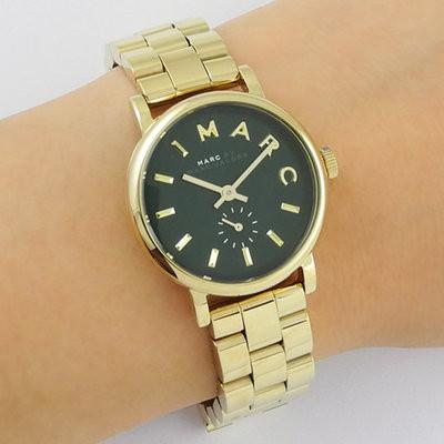 Marc By Marc Jacobs Baker Green Gold Mini Women's Watch - MBM3249
