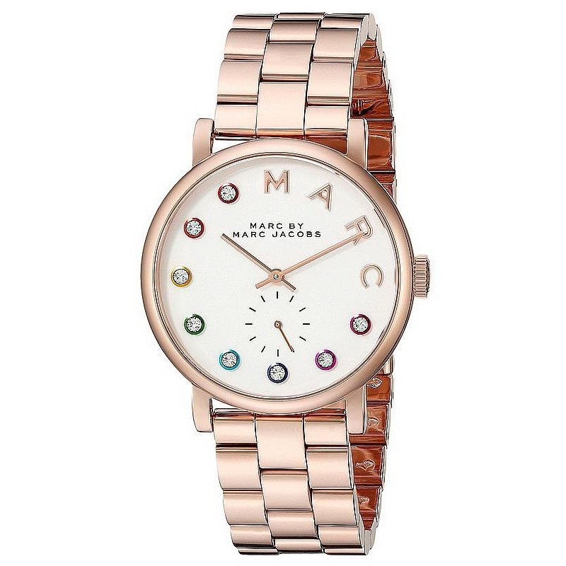 Marc By Marc Jacobs Baker White Dail Ladies Watch - MBM3441