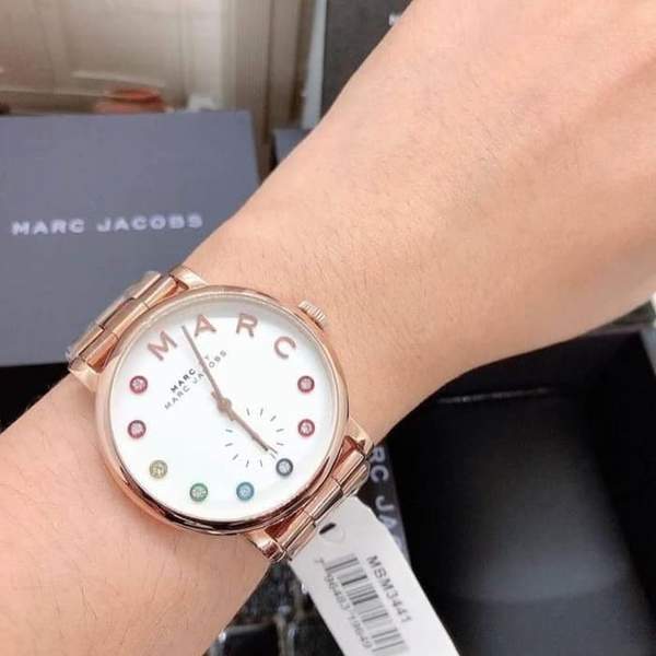 Marc By Marc Jacobs Baker White Dail Ladies Watch - MBM3441