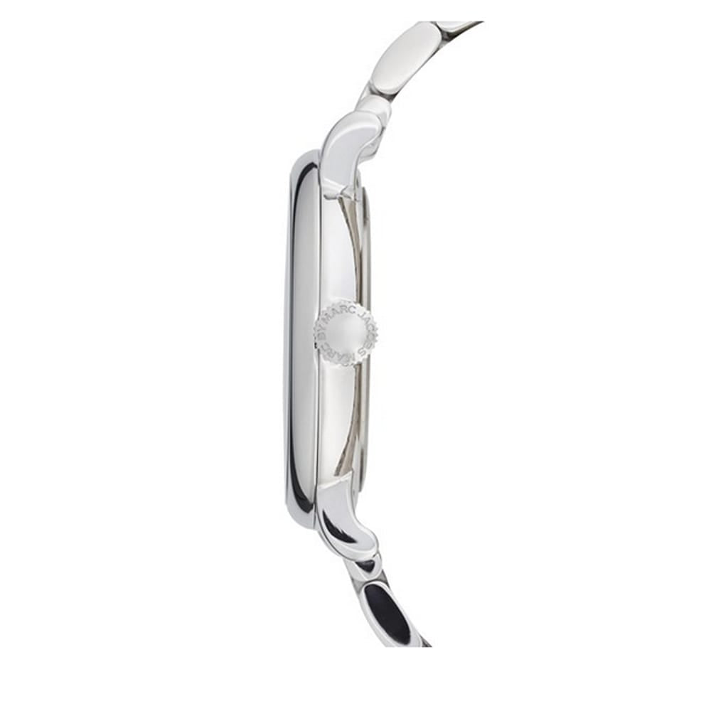 Side profile of Marc by Marc Jacobs Baker stainless steel watch