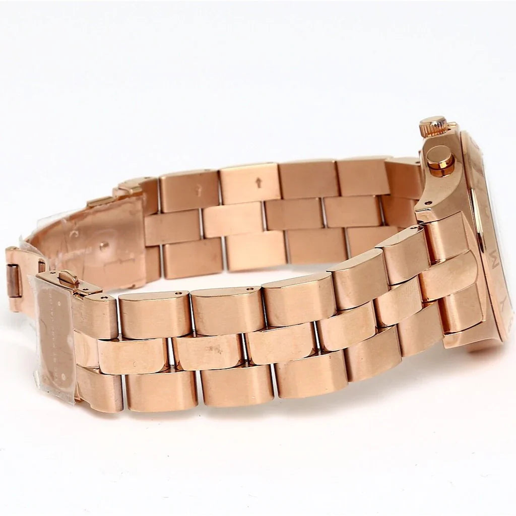 Marc By Marc Jacobs Blade Chronograph Pearl Dial Rose Gold Watch - MBM8637
