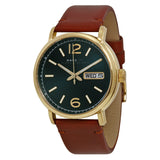 Marc by Marc Jacobs Fergus Green Dial Brown Leather Men's Watch MBM5077 - Watches of New Zealand