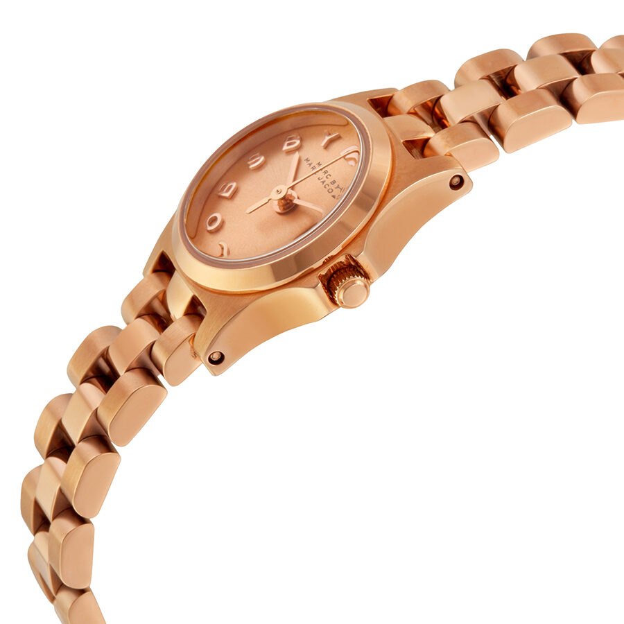 Marc by Marc Jacobs Henry Dinky Rose Gold Tone Watch - MBM3200