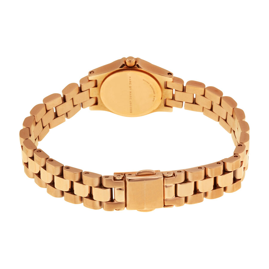 Marc by Marc Jacobs Henry Dinky Rose Gold Tone Watch - MBM3200