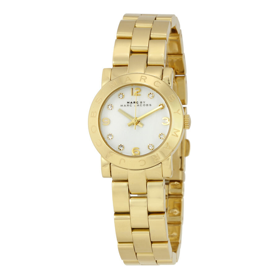 Marc By Marc Jacobs Mini Amy White Dial Ladies Watch - MBM3057