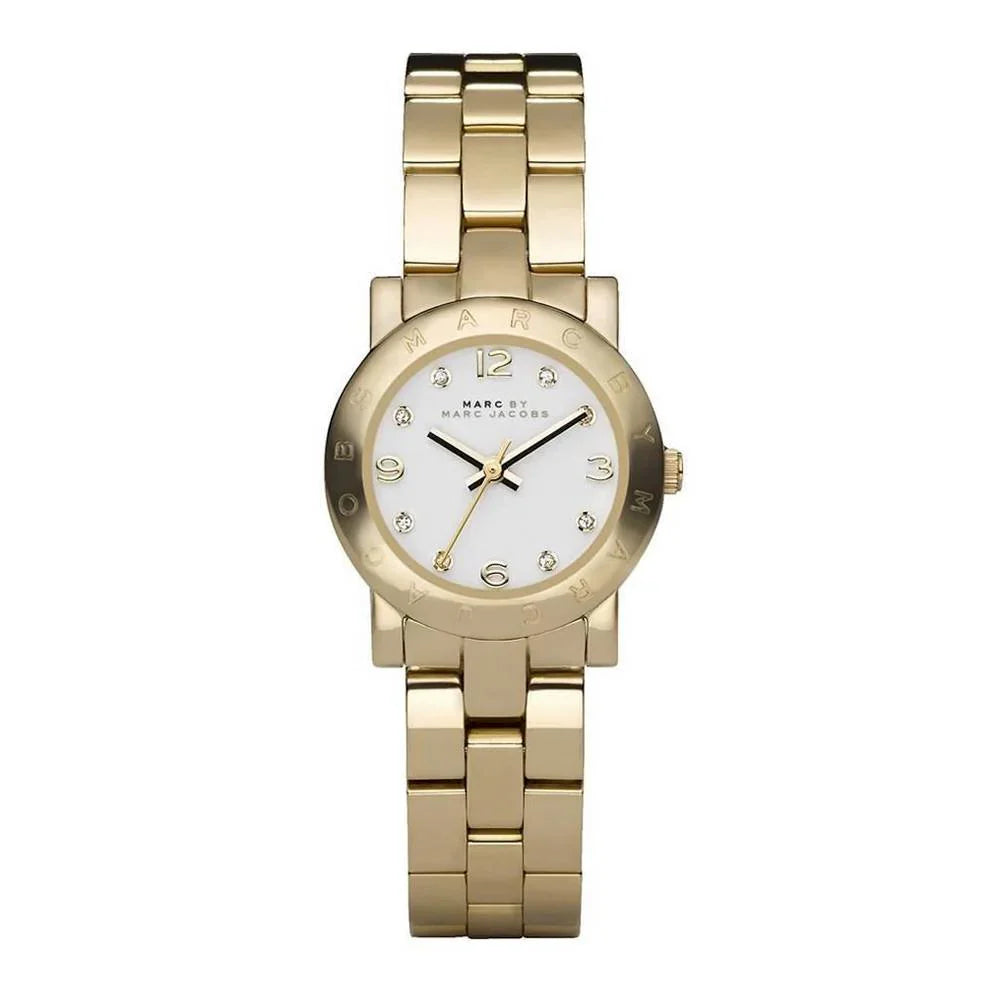 Marc By Marc Jacobs Mini Amy White Dial Ladies Watch - MBM3057
