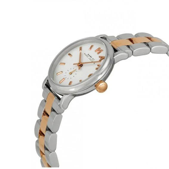 Marc By Marc Jacobs Baker White Dial Ladies Watch - MBM3331