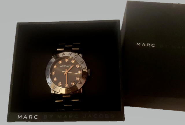 Marc By Marc Jacobs Rock Crystal Black Stainless Steel Women's Watch - MBM8596