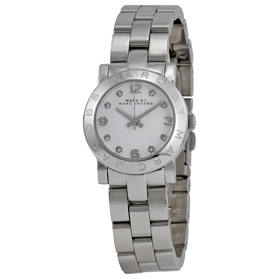 Marc by Marc Jacobs Mini Amy White Dial Ladies Watch - MBM3055