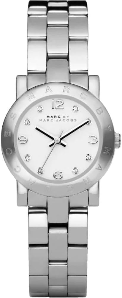Marc by Marc Jacobs Mini Amy White Dial Ladies Watch - MBM3055
