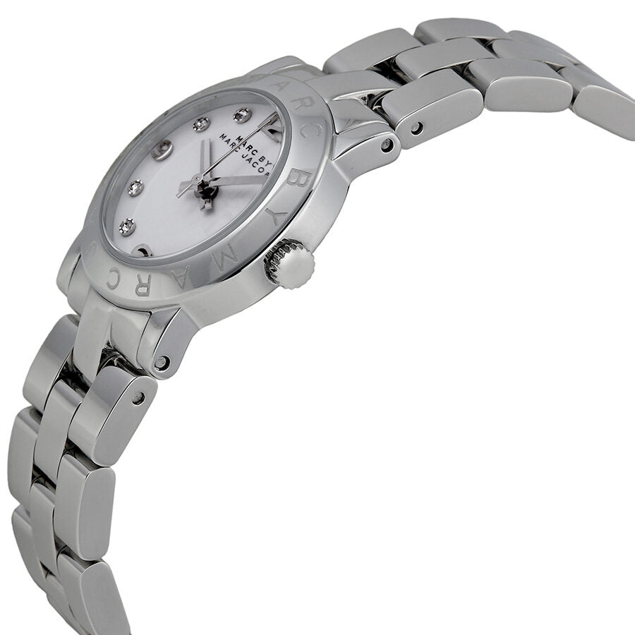 Marc by Marc Jacobs Mini Amy White Dial Ladies Watch - MBM3055
